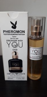 Apa de parfum - Tester Stronger with You OUD (inspirat de Emporio Armani)