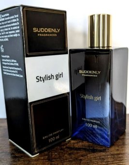 Apa de parfum Stylish Girl 100 ml by Suddenly - clona Good Girl (albastru) (inspirat de Carolina Herrera)